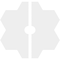 Ekena Millwork Daisy Architectural Grde PVC Contemporary Ceiling Medallion, Two Piece, 22"OD x 3"ID x 7 1/2"C x 1"P CMP22DY2-03000 - alternate 4